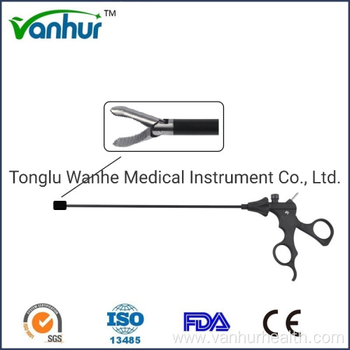 5mm Laparoscopic O Type Grasping Forceps with Tooth